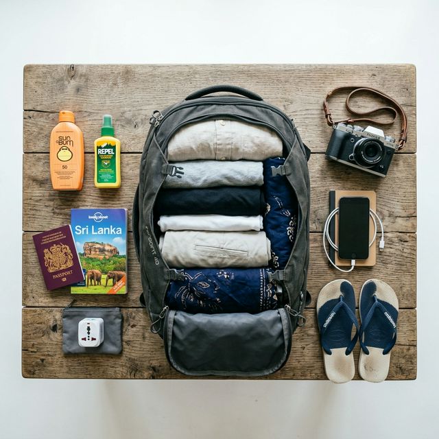 Sri Lanka Packing List 2026: The Only List You Need (Beach, Temples, Safaris & Rain)